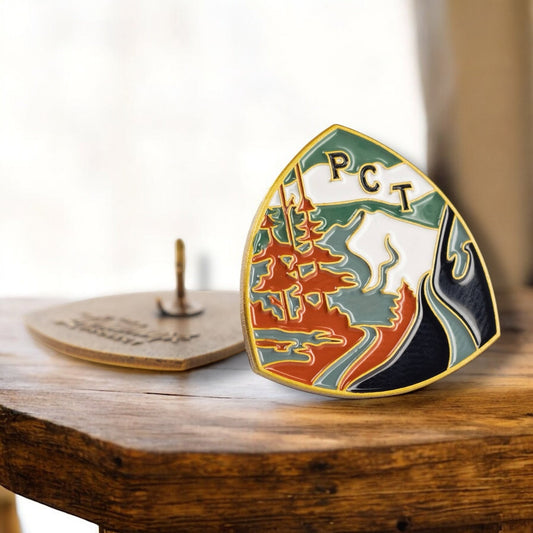 Pacific Crest Trail (PCT) Enamel Pin - Wander Together Outfitters
