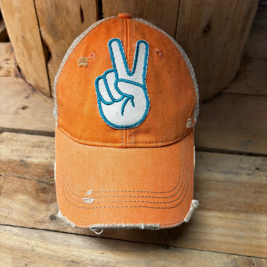 Peace Fingers Hat - Wander Together Outfitters
