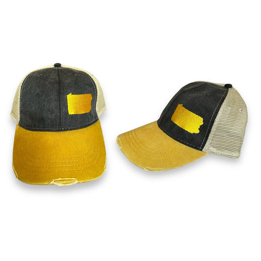 Pennsylvania Black Gold Trucker Hat (Sale) - Wander Together Outfitters