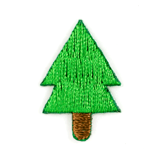 Pine Tree Embroidered Sticker Patch - Wander Together Outfitters