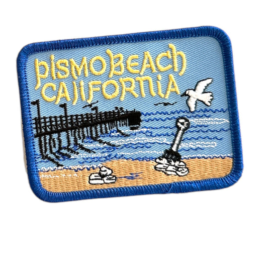Pismo Beach California Embroidered Iron On Patch - Wander Together Outfitters