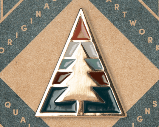 Ponderosa Pine Enamel Pin - Wander Together Outfitters