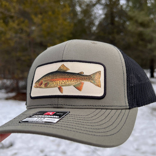 Rainbow Trout Fly Fishing Hat - Richardson Snapback - Wander Together Outfitters