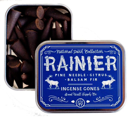 Rainier National Park Incense (Pine, Citrus, Balsam Fir) - Wander Together Outfitters