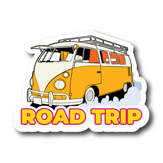 Road Trip Van Sticker Vinyl Decal - Wander Together Outfitters