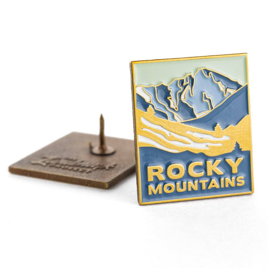 Rocky Mountain National Park Enamel Pin - Wander Together Outfitters