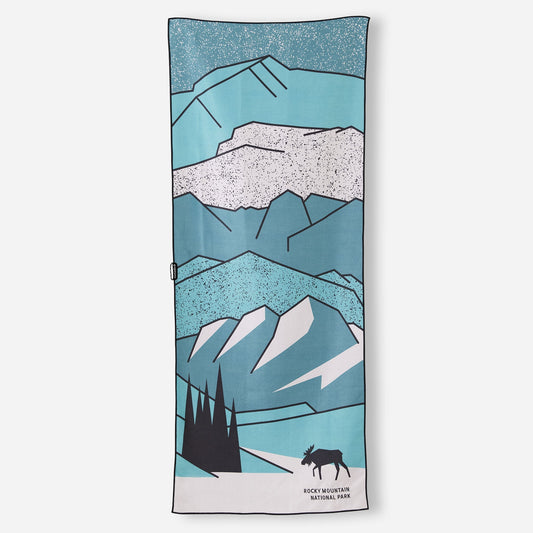 Rocky Mountain National Park Quick Dry Original Towel - Wander Together Outfitters