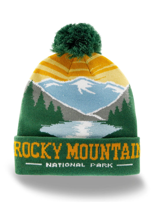 Rocky Mountain National Park Removable PomPom Beanie - Wander Together Outfitters