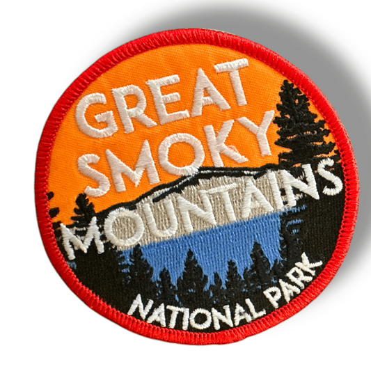 Round Great Smoky Mountains National Park Patch - Wander Together Outfitters