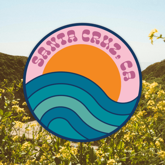 Santa Cruz Vinyl Sticker - Wander Together Outfitters