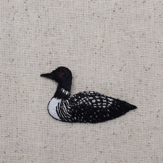 Single Loon Embroidered Patch - Wander Together Outfitters