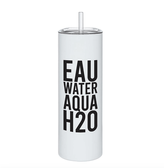 Skinny Tumblers with Straws - Various Styles - Wander Together Outfitters
