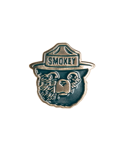 Smokey Bear Enamel Pin - Wander Together Outfitters