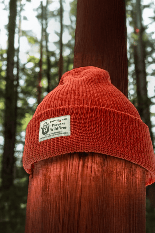 Smokey Bear Firewatch Beanie – 100% Recycled Warmth - Wander Together Outfitters