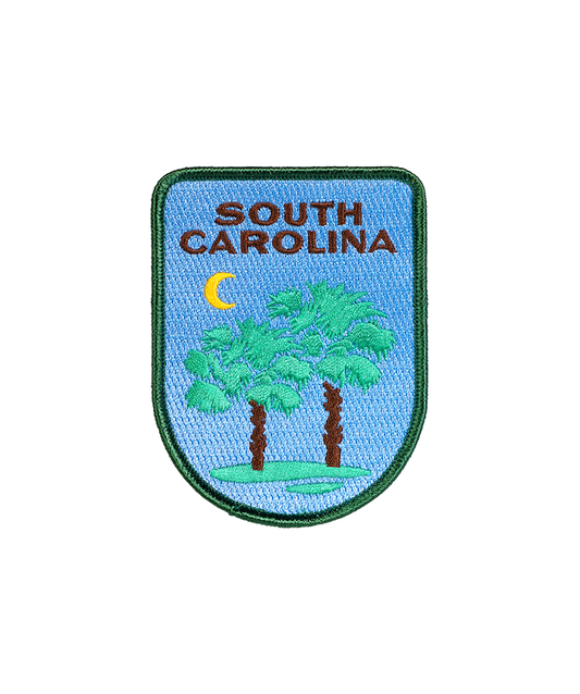 South Carolina Embroidered Patch - Wander Together Outfitters