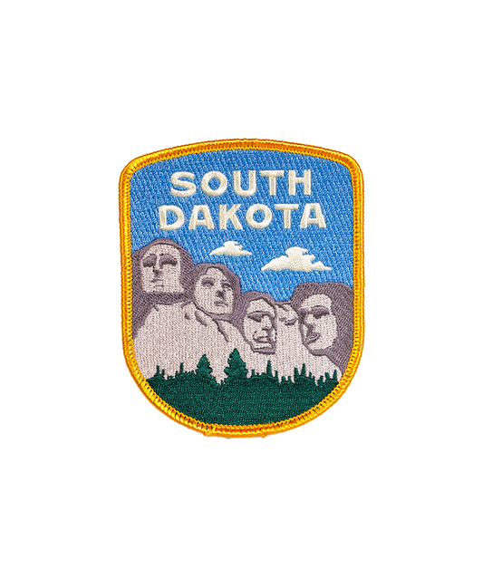 South Dakota Embroidered Patch - Wander Together Outfitters