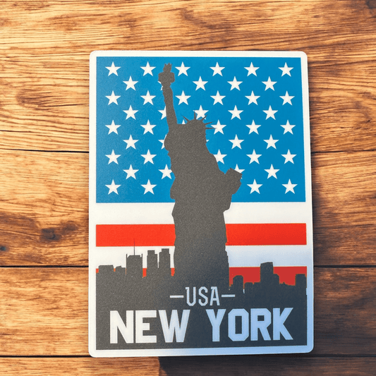 Statue of Liberty New York City NYC Vinyl Sticker - Wander Together Outfitters