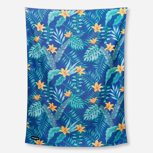 Supersized Blanket Towel: Palms Dusk - Wander Together Outfitters