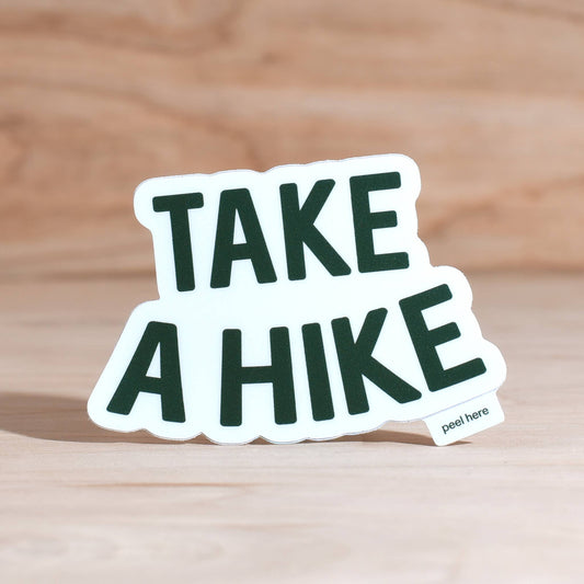 "Take A Hike" Vinyl Sticker - Wander Together Outfitters