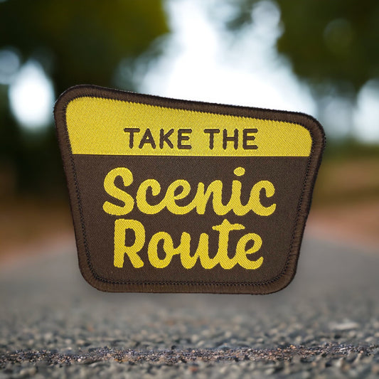 "Take The Scenic Route" Park Inspired Forest Patch - Wander Together Outfitters