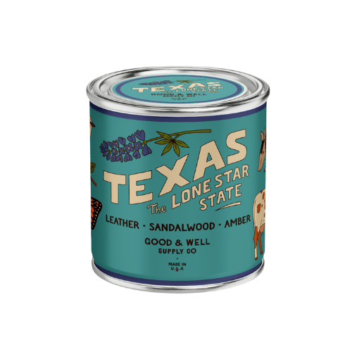 Texas State Candle - Wander Together Outfitters