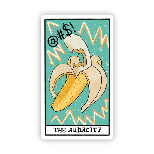 "The Audacity" Tarot Card Sticker - Wander Together Outfitters