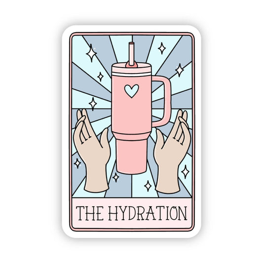 "The Hydration" Tarot Card Sticker - Wander Together Outfitters