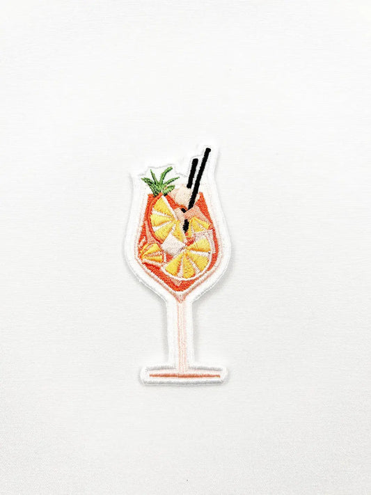 Various Cocktail Embroidered Iron On Patches - Wander Together Outfitters