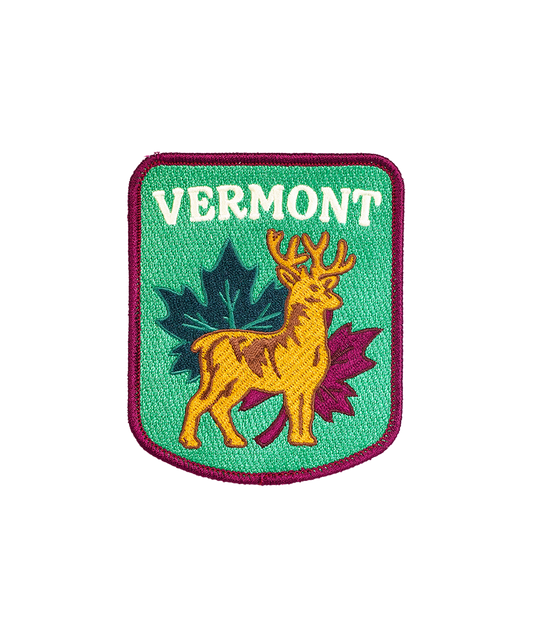 Vermont Embroidered Patch - Wander Together Outfitters