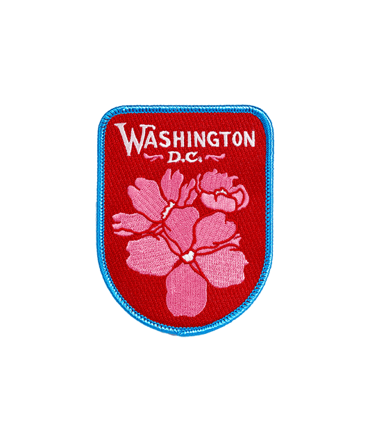 Washington D.C. Embroidered Patch - Wander Together Outfitters