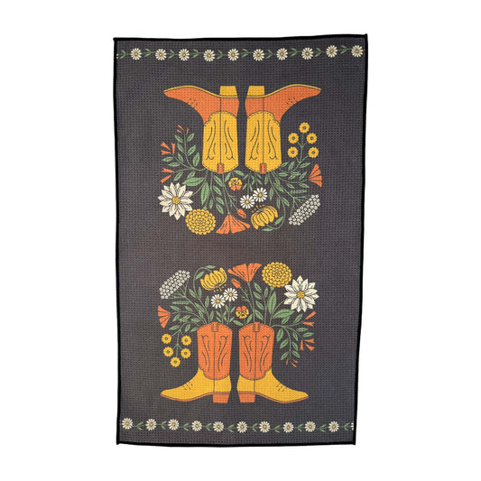Western Bloom Kitchen & Tea Towel - Wander Together Outfitters