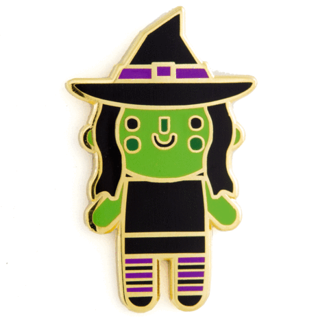 Wicked Witch Baby Enamel Pin - Wander Together Outfitters