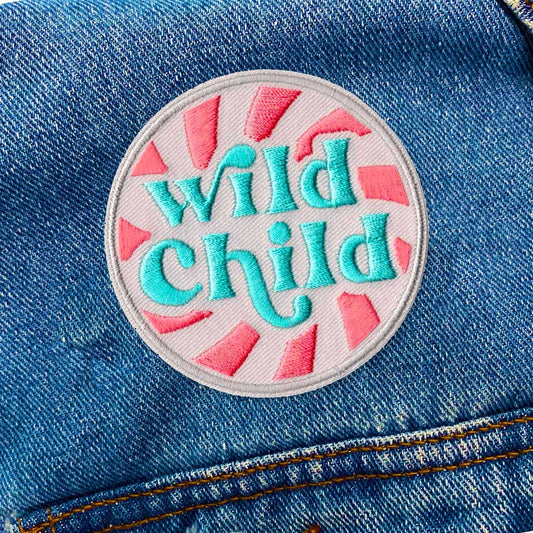 "Wild Child" Iron On Patch - Wander Together Outfitters