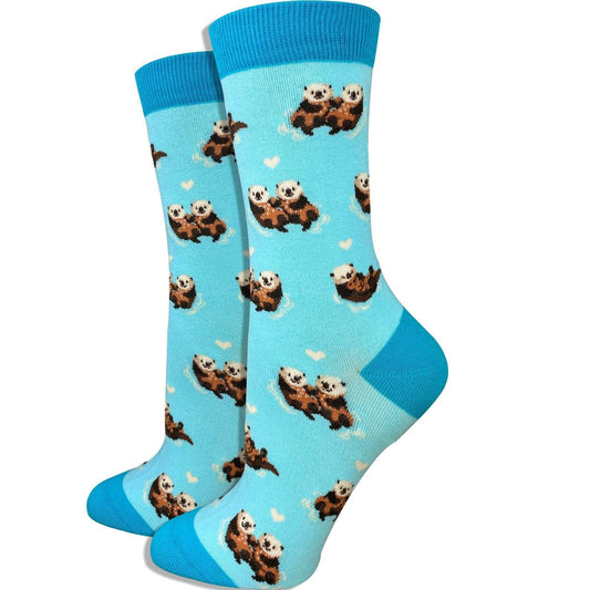 Women's Sea Otter Socks - Wander Together Outfitters