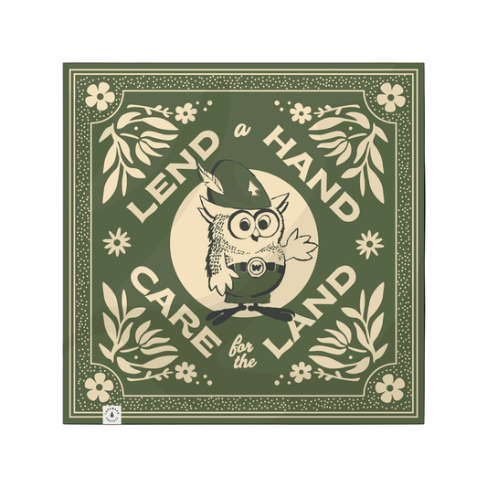 Woodsy Owl Bandana - Wander Together Outfitters