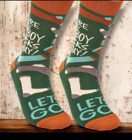 “Wore My Big Boy Socks Today” Socks - Wander Together Outfitters