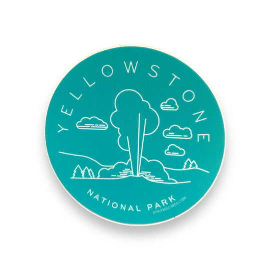 Yellowstone around National Park Sticker - Wander Together Outfitters