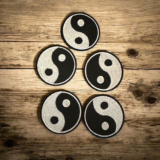 Yin Yang Iron On Patches - Wander Together Outfitters