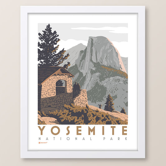 Yosemite National Park Half Dome Print - Wander Together Outfitters