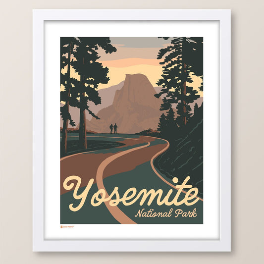 Yosemite National Park Road to Half Dome Print - Wander Together Outfitters