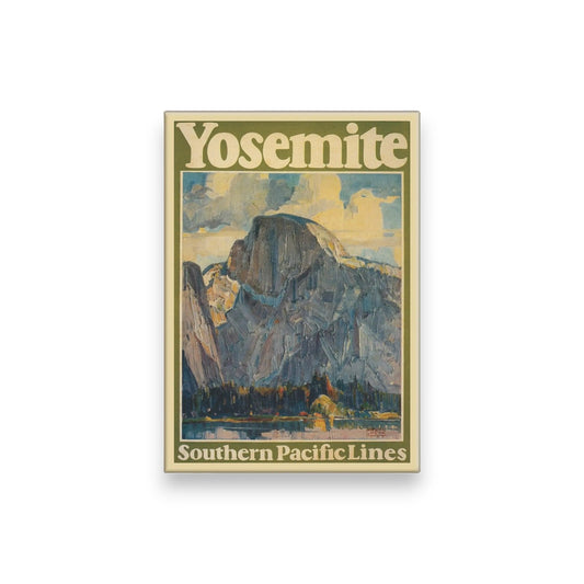 "Yosemite - Southern Pacific Lines" Poster Reproduction Magnet - Wander Together Outfitters