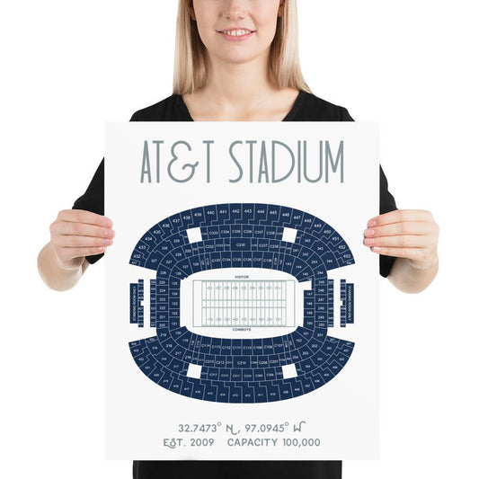Your Favorite Stadium or College Print - Wander Together Outfitters