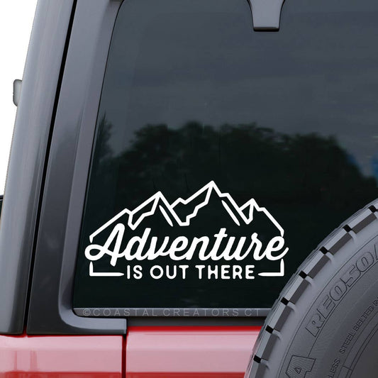 "Adventure is Out There" Car Vinyl Sticker Decal (CLEARANCE) - Wander Together Outfitters