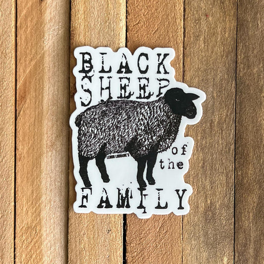 Black Sheep Of The Family Sticker Decal - Wander Together Outfitters