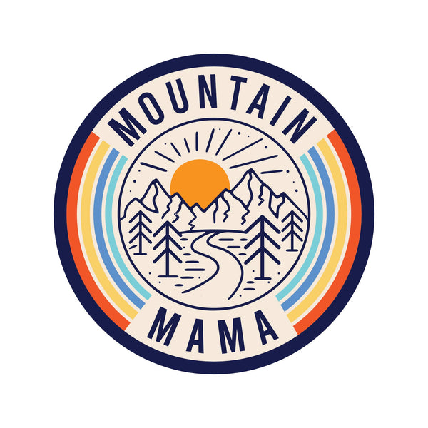 "Mountain Mama" Vinyl Sticker - Forest