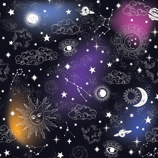 Celestial Glow Oversized Bandana, 22" X 22" (SALE) - Wander Together Outfitters