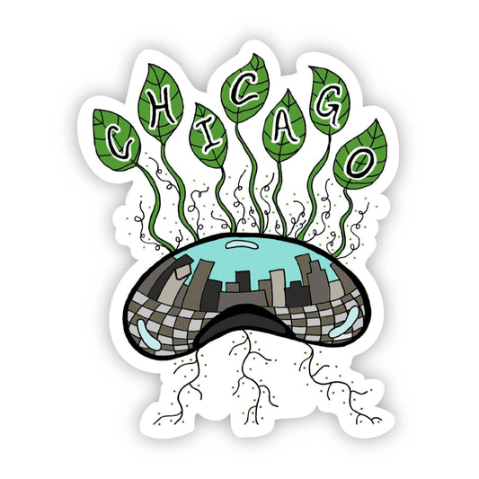 Chicago "The Bean" Sticker - Wander Together Outfitters
