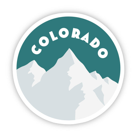 Colorado Mountains Sticker - Wander Together Outfitters