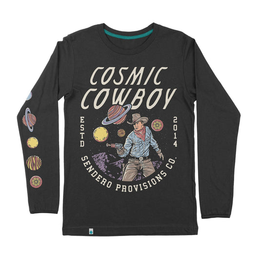 “Cosmic Cowboy” Long Sleeve T-Shirt - Wander Together Outfitters