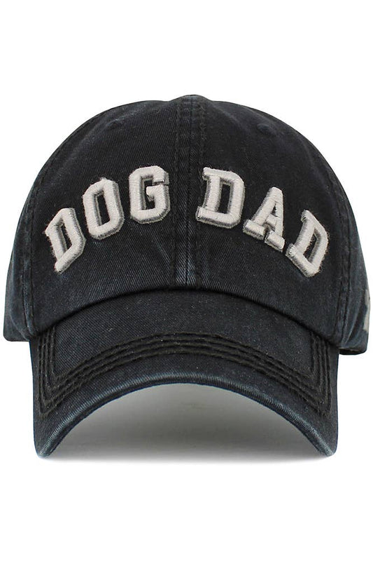 "Dog Dad" Vintage Baseball Cap (CLEARANCE) - Wander Together Outfitters